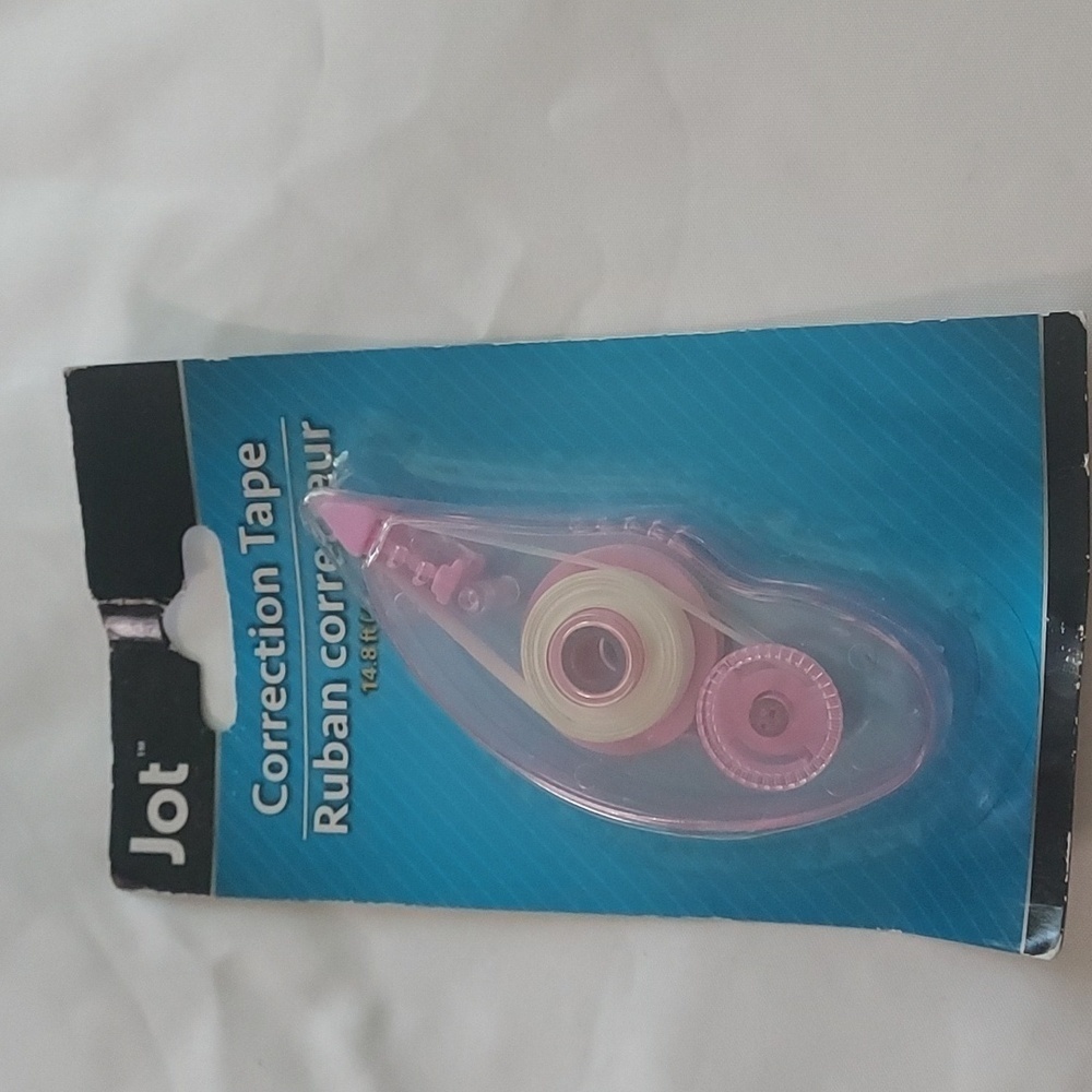 JOT correction tape pink new 14.8 ft (4.5m)